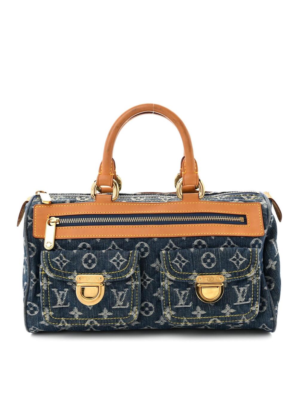 Louis Vuitton Denim Neo Speedy Blue #365732L27B